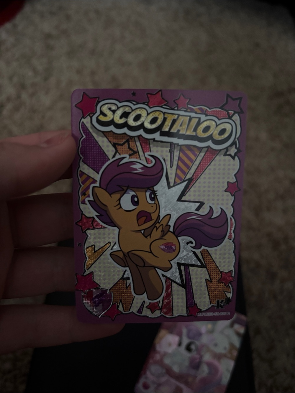 Scootaloo SR Official kayou brand mlp card
